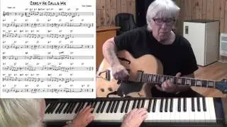 Crazy He Calls Me - Jazz guitar & piano cover ( Carl Sigman )