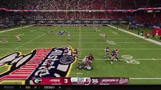 One Last Ride in Starkvegas.. Y3 Sugar Bowl vs Georgia #MoreCowbell