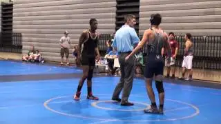 Dean Baynon Greco wrestling win May 2013