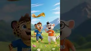 Catch Birds with a Magic Scarf?! 🪄🦜😂 #beboyandbobo #animatedcartoon #cartoonshorts #cartoon