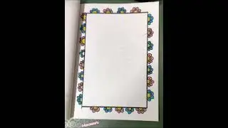 6 border designs//@RakshanArts90 #youtube #trending #art #border #easydrawing #art #youtube