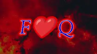 F love Q 💕 letter whatsapp status video download