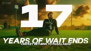 17 Years Later: The Day International Cricket Erupted in Faisalabad