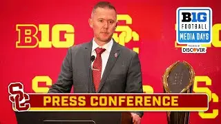 USC HC Lincoln Riley Press Conference | 2025 Big Ten Football Media Days