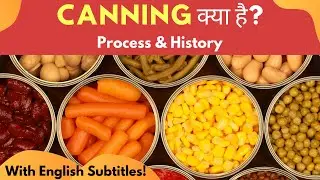 Canning Kya Hai? | Canning Process in Hindi | History of Canning Foods