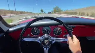 1964 Porsche 356C Coupe Red Black Video