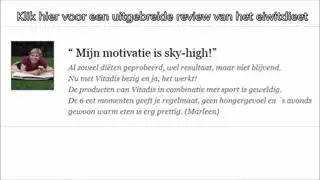 Vitadis Eiwitdieet ervaringen