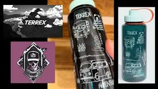 Built for Adventure 💧 adidas Terrex Rugged Water Bottle | Outdoor Hydration Essential