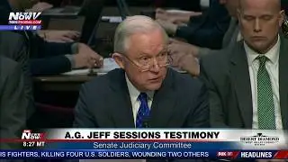 FNN: Attorney General Jeff Sessions Testimony At Senate Judiciary Committee