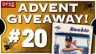 GIVEAWAY DAY 20! 🗽 Advent 2025 &mdash; Derek Jeter Rookie Card!