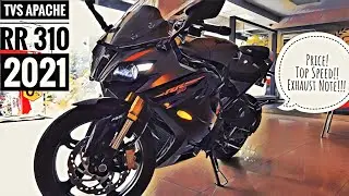 TVS Apache RR 310 New Model 2021| TVS Apache RR 310 Exhaust Sound | Apache RR 310 BS6 Review & Price