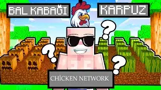 ChickenSMP'de YENİ EN VERİMLİ FARM (HİBRİT FARMI) - chicken network​