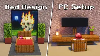 Minecraft: 10 Furniture Build Hacks! 🛠️