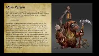 Mole Person DnD Homebrew Showcase