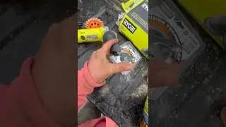 Grinder wrench in the right spot    👍👍👍 #powertools #ryobi #awesome #inovation