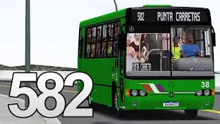 【 OMSI 2 】— Linea 582 - COMESA | Mapa Montevideo Ficticio v2