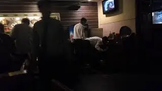 Dimly lit Omar Khayyam Restaurant, Chennai