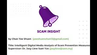Intelligent Digital Media Analysis of Scam Prevention Measures