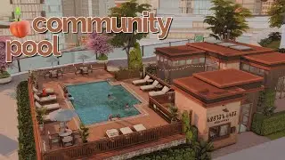 Community Pool | Sims 4 | Build Tour