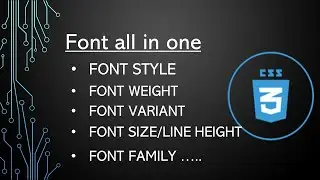 Lecture 28 CSS | font |Css Tutorials |Urdu|Hindi| how to use font in css
