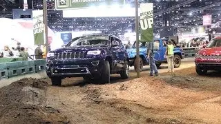Jeep Off-Road Indoor Demo Track! (Chicago Auto Show 2014)