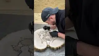 Hollow Tree Coffee Table for My Friend! Diy