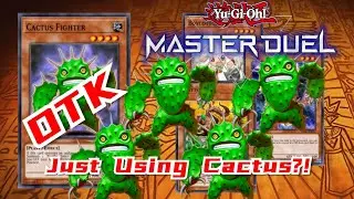 Troll Deck OTK INFINITE DAMAGE just Using Cactus and one trap?! Yu-Gi-Oh!! Master Duel
