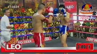 Vong Noy Vs Thai, Rarisingha, Bayon boxing, 11 Feb 2018, Knockout