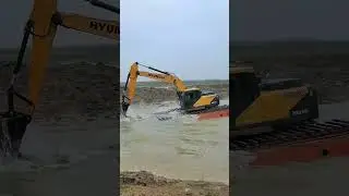 Amphibious multi purpose excavator