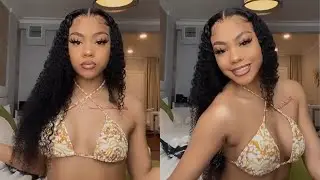 VACATION READY CURLY HAIR! WATCH ME INSTALL | ft Isee Hair