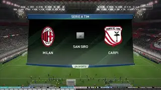 Fifa 16 - AC Milan vs Carpi - Ft. Luiz Adriano - M&eacute;nez | Serie A 2015/2016