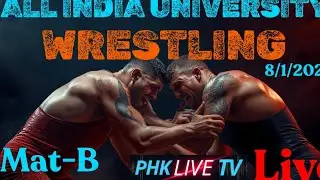 All India Inter University Wrestling Championship part-2 Live