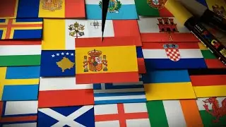 Spain 🇪🇸 | Flag Drawing