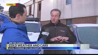 Safely starting your car in cold weather