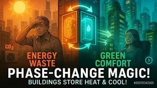 Phase-Change Magic: Buildings That Store Heat & Cool!