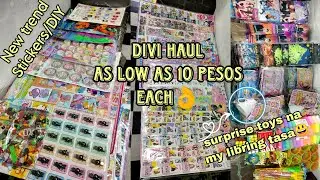 Toypads|Korean Stickers/DIY New Trend|10 pesos retail toys DIVI Haul