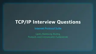TCP/IP Interview Questions: Internet Protocol Suite Explained for Beginners