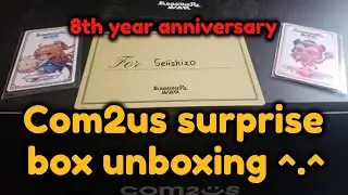 Com2us Surprise box unboxing - 8th year anniversary! - Summoners War