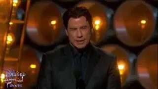 Idina Menzel's reaction to Travolta saying Adele Dazeem - What Did You Call Me?