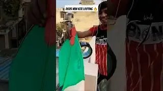 Sunday New kite looting 2025 🔥😱|| kite looting video #kitelooting #patangvlog #looting #vlog