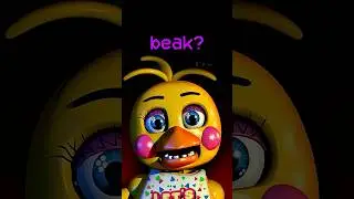 Why does Toy Chica lose her Beak? #fnaf #fivenightsatfreddys