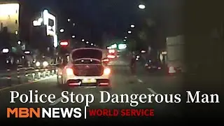 60-Year-Old Man Arrested for Threatening Cars with Hammer on Busy Daejeon Road