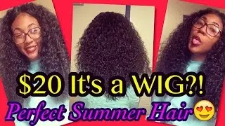 Freetress Equal Kitron | $20 PERFECT CURLS WIG REVIEW