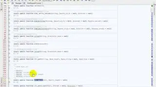 phpdoc unfolded by mouseover