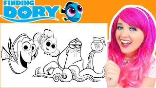 Coloring Finding Dory & Nemo 🐠