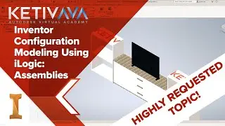 Моделирование конфигурации Inventor с использованием iLogic — Сборки: Часть 2 | Autodesk Virtual ...