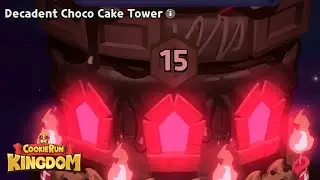 Decadent Choco Cake Tower Tray 15 Guide | Cookie Run Kingdom