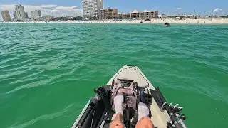 Bottom Fishing 4 miles Offshore Panama City Beach Florida BIG Fish.