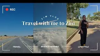 VLOG: Travelling to Zimbabwe after 7 years | Pack with me | Pit stop in Doha | Beverley with an E
