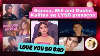 WillCa and DustBia kulitan at the Love You So Bad press night 